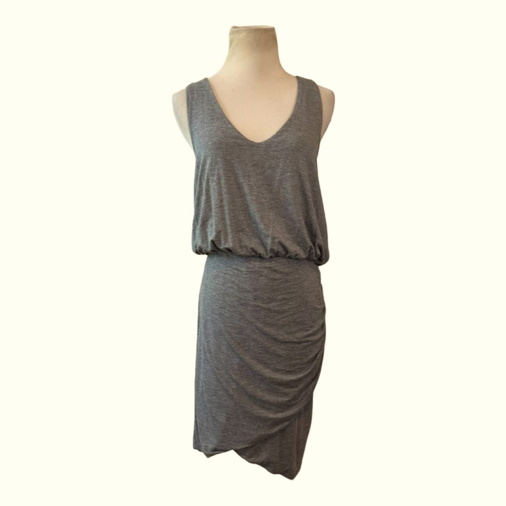 NWOT Banana Republic grey racerback mini dress